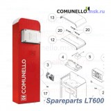 Запасные части для автоматических шлагбаумов Comunello Limit 600